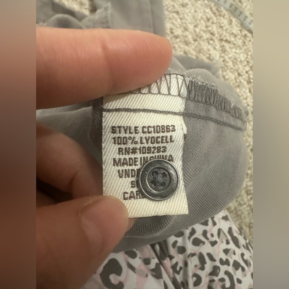 Vintage Havana Gray Lightweight Military Shirt Jacket size S - Picture 7 of 10